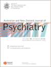 AUSTRALIAN AND NEW ZEALAND JOURNAL OF PSYCHIATRY杂志封面
